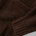 Men's The Headland Shawl Cardigan in Marled Chocolate — Sweater