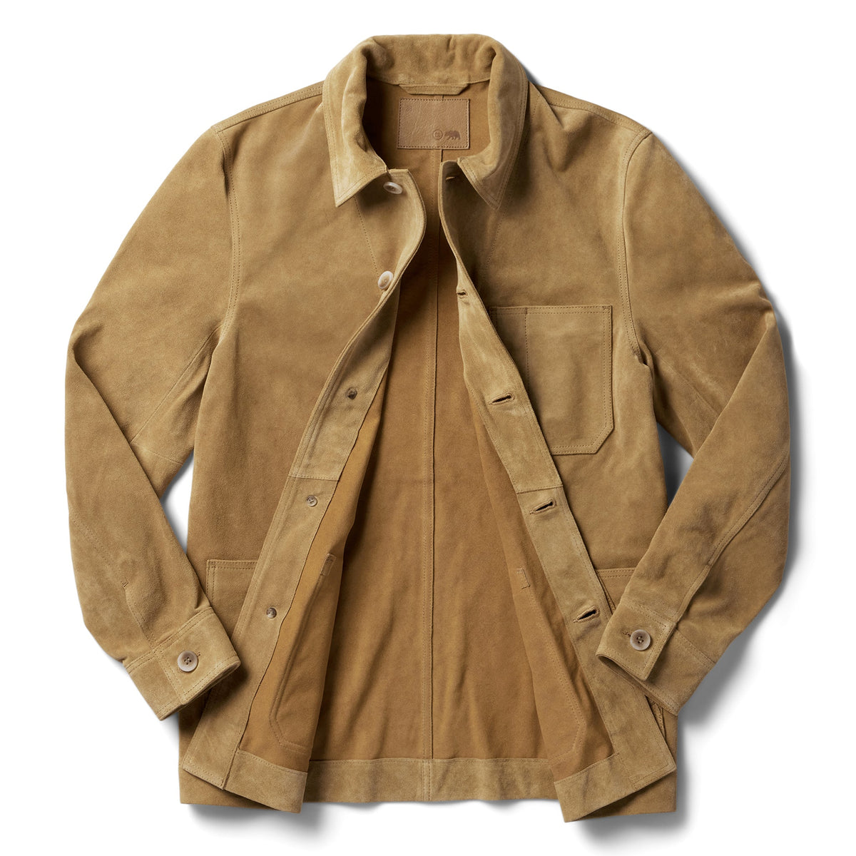 Men's The Ojai Jacket in Cognac Suede