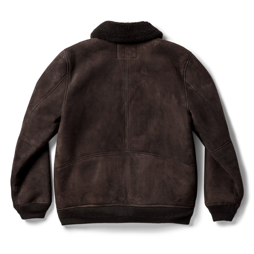 Men's The Wright Jacket in Espresso Shearling