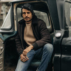 Men's The Wright Jacket in Espresso Shearling