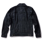 Men's The Ryder Jacket in Dark Navy Suede