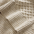 Men's The Orr Sweater in Marled Oat Merino
