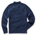Men's The Seafarer Sweater in Atlantic Blue Donegal