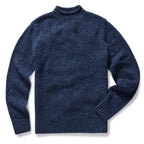 Men's The Seafarer Sweater in Atlantic Blue Donegal