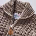 Men's The Seawall Hand-Knit Sweater in Heather Sable