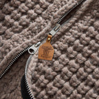 Men's The Seawall Hand-Knit Sweater in Heather Sable
