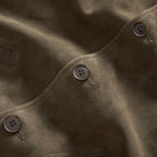 Men's The Bomber Jacket in Army Suede