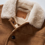 Men's The High Plains Coat in Walnut Shearling — Jacket