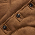 Men's The High Plains Coat in Walnut Shearling — Jacket