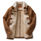 Men's The High Plains Coat in Walnut Shearling — Jacket