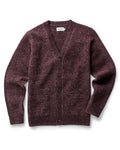 Men's The Eastmoor Cardigan in Heather Port Wool — Sweater