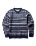 Men's The Eastmoor Sweater in Navy Fair Isle Wool