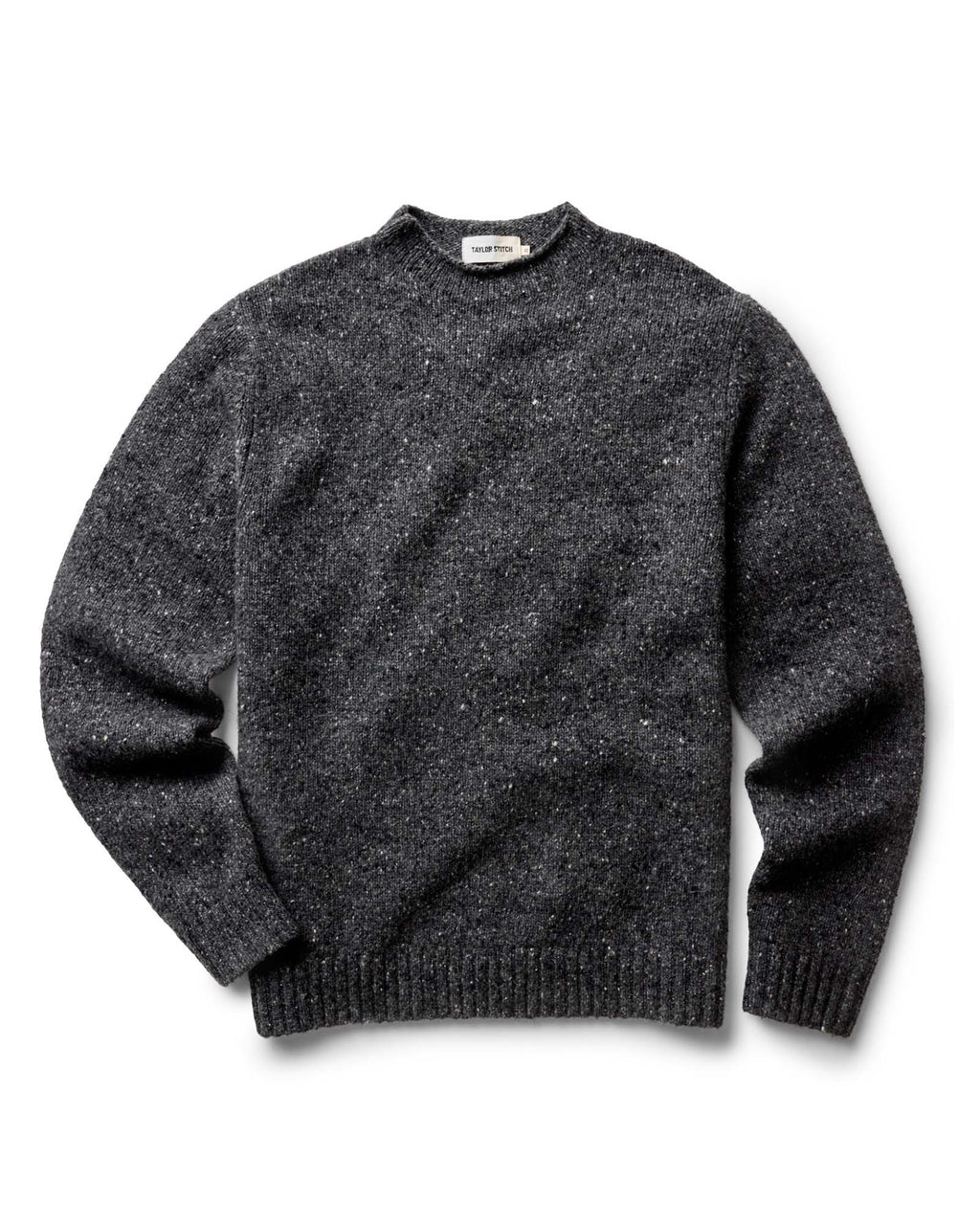 Men's The Seafarer Sweater in Charcoal Donegal