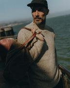 Men's The Seafarer Sweater in Natural Donegal