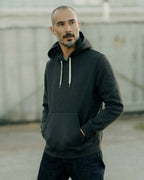 Men's The Shop Hoodie in Faded Black — Sweater