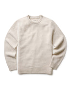 Men's The Eastmoor Sweater in Heather Ivory Wool