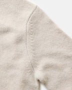 Men's The Eastmoor Sweater in Heather Ivory Wool