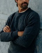 Men's The Eastmoor Sweater in Heather Night Wool