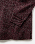Men's The Eastmoor Sweater in Heather Port Wool