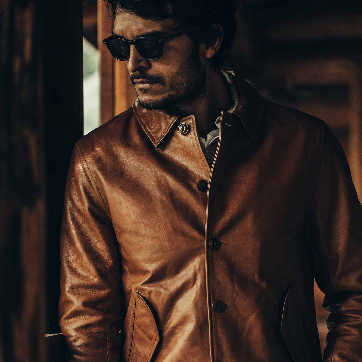 Men's The Cuyama Jacket in Cognac
