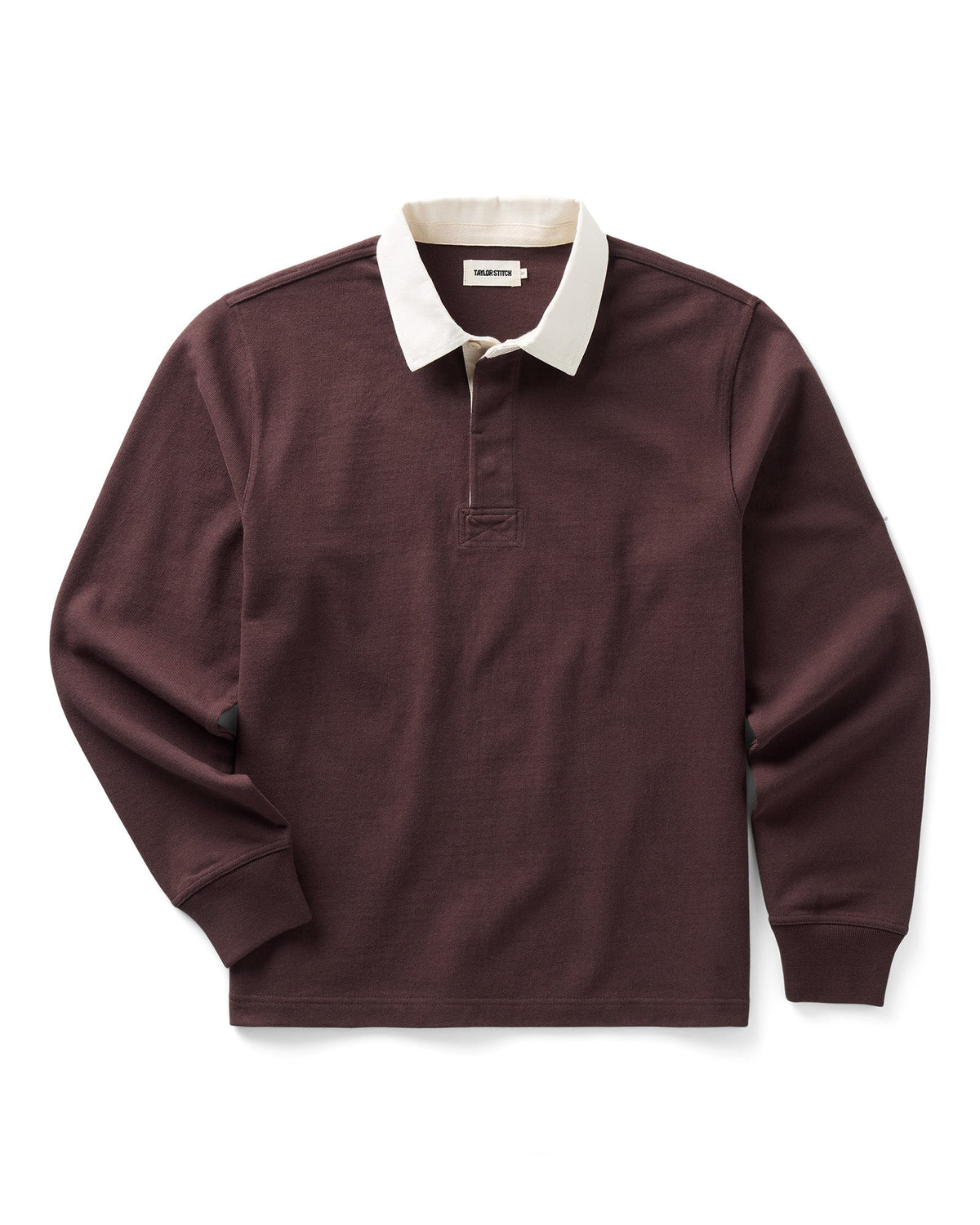 Men's The Rugby Shirt in Burgundy