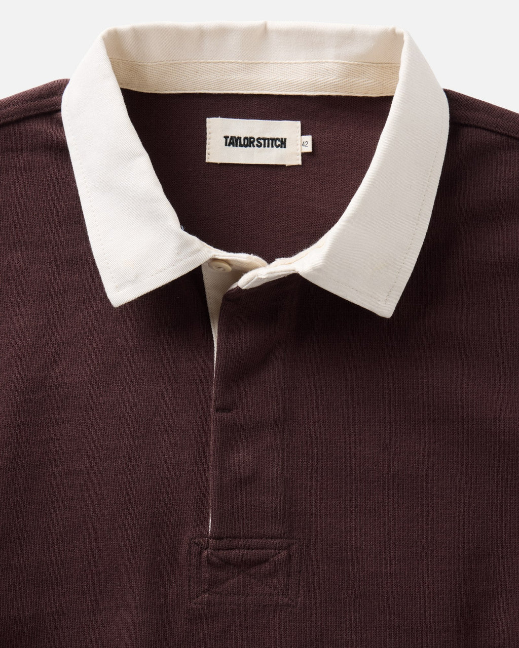 Men's The Rugby Shirt in Burgundy