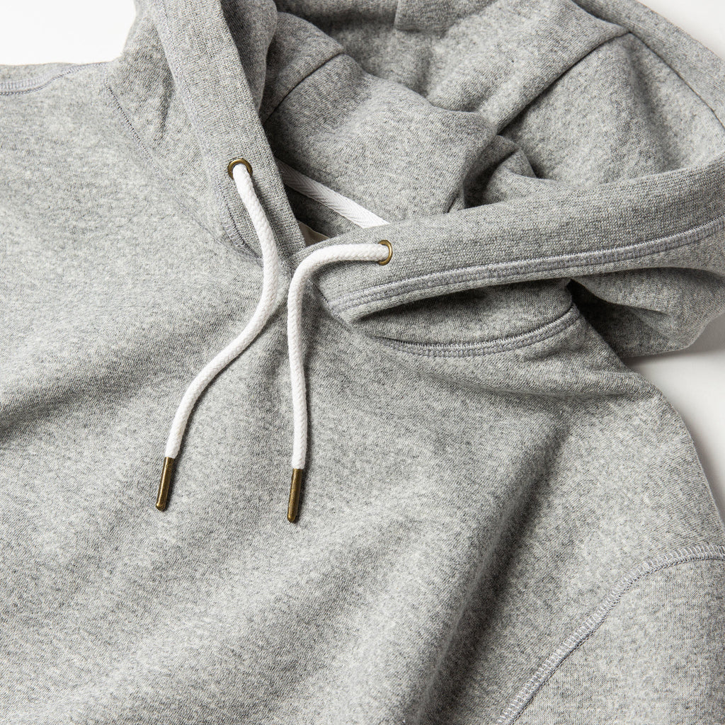 Men's The Heavy Bag Hoodie in Heather Grey Fleece — Sweater