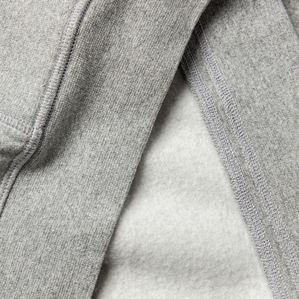 Men's The Heavy Bag Hoodie in Heather Grey Fleece — Sweater