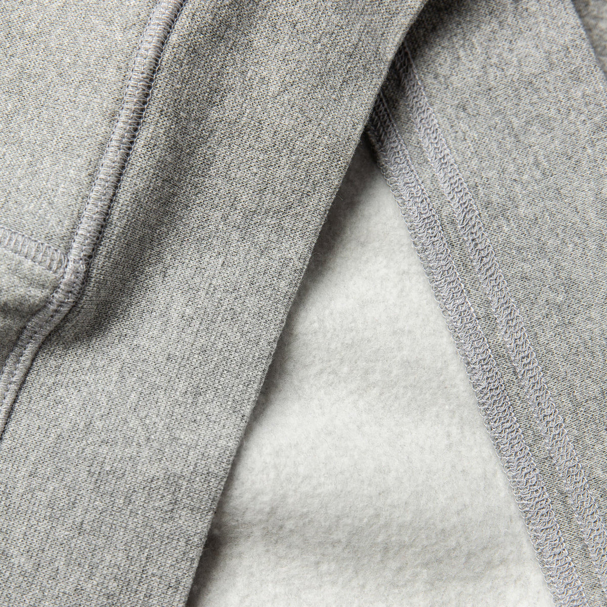 Men's The Heavy Bag Hoodie in Heather Grey Fleece — Sweater