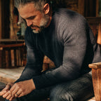 Men's The Lodge Sweater in Navy