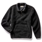 Men's The Nomad Pullover in Charcoal Heather Sherpa — Sweater