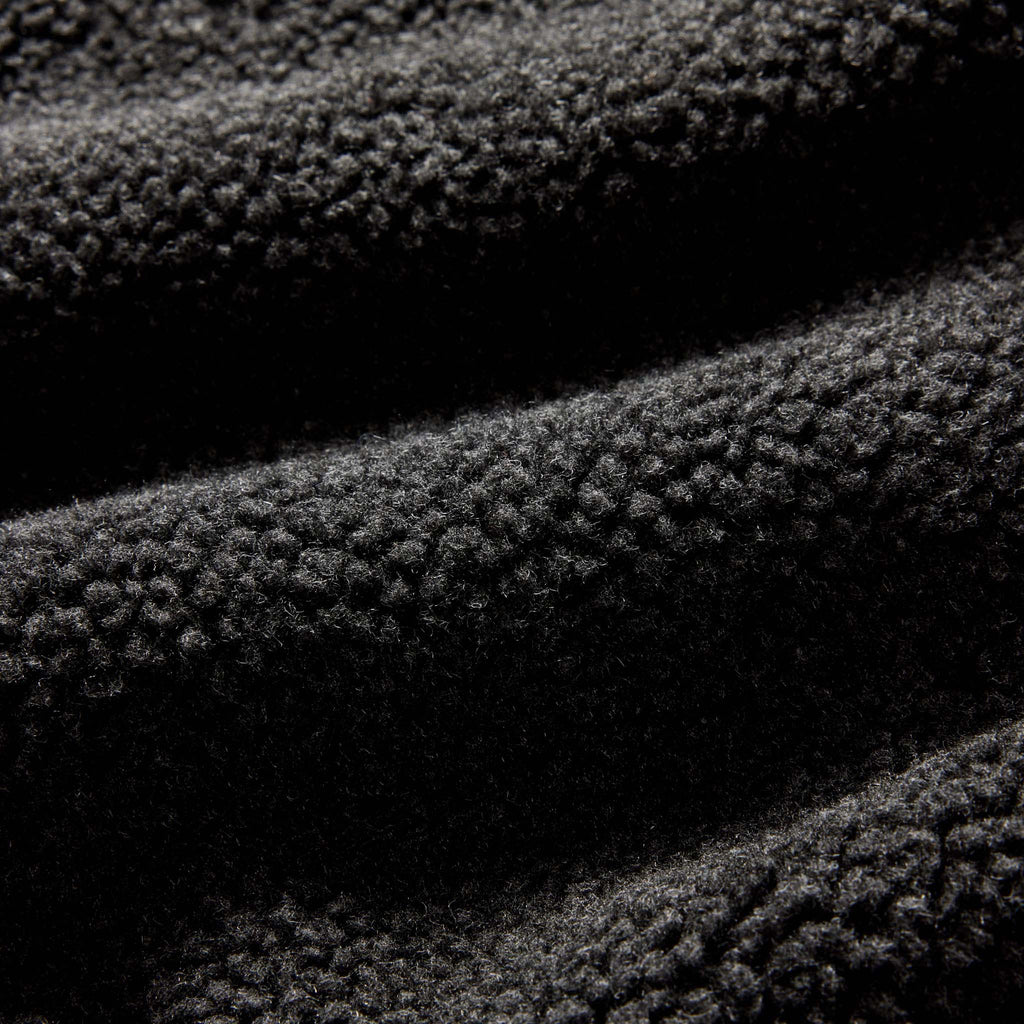 Men's The Nomad Pullover in Charcoal Heather Sherpa — Sweater
