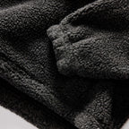 Men's The Nomad Pullover in Charcoal Heather Sherpa — Sweater