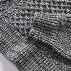 Men's The Orr Sweater in Marled Coal Merino