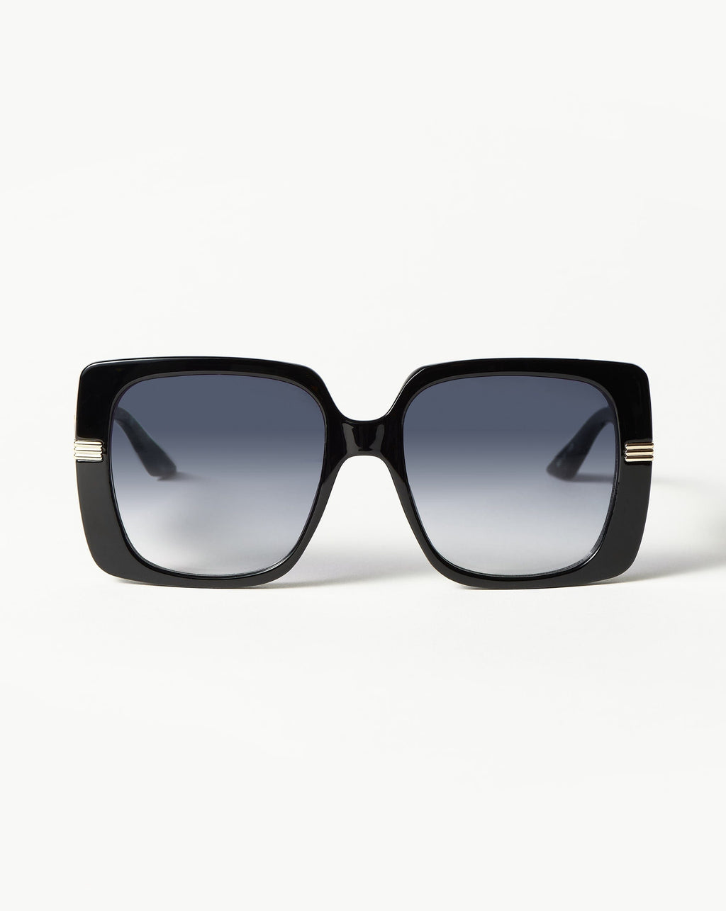 Le Specs Phoenix Oversized Square Sunglasses | Black