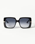 Le Specs Phoenix Oversized Square Sunglasses | Black