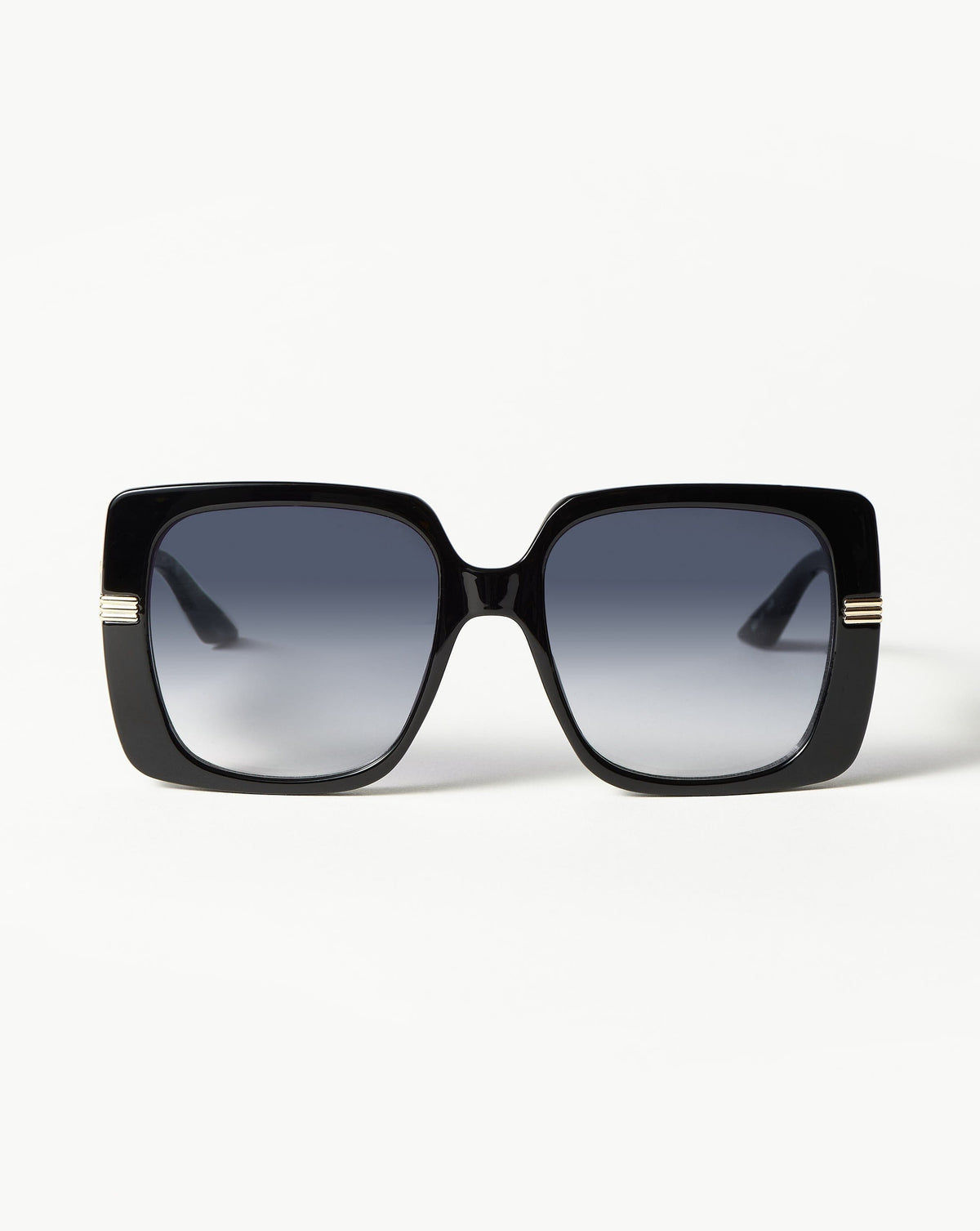 Le Specs Phoenix Oversized Square Sunglasses | Black
