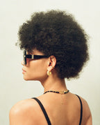 Le Specs Phoenix Oversized Square Sunglasses | Black