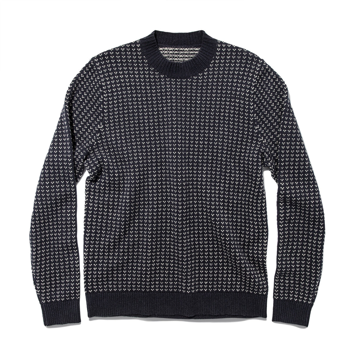 Men's The Rangeley Sweater in Navy Cash Merino