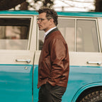 Men's The Presidio Jacket in Cognac