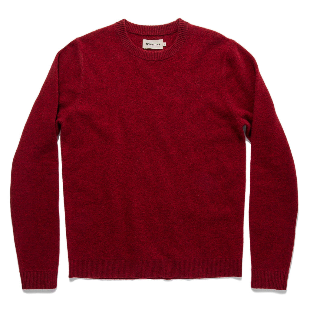 Men's The Lodge Sweater in Cardinal