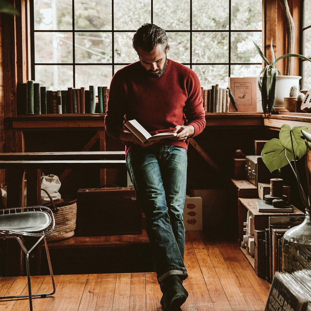 Men's The Lodge Sweater in Cardinal