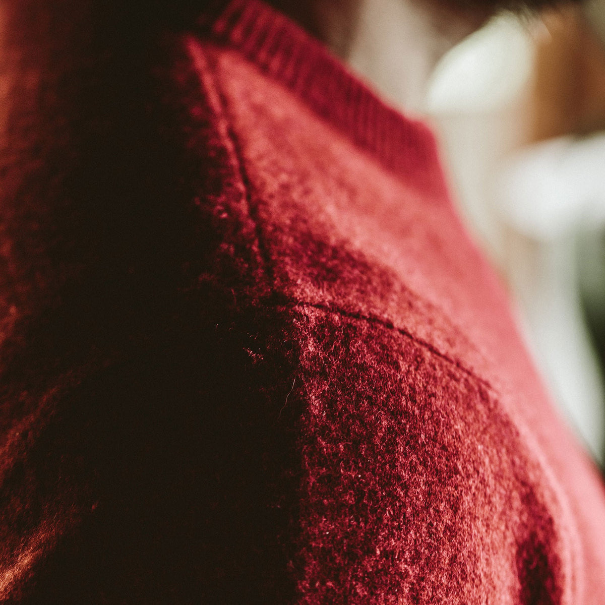 Men's The Lodge Sweater in Cardinal