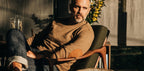 Men's The Hardtack Sweater in Oak Donegal