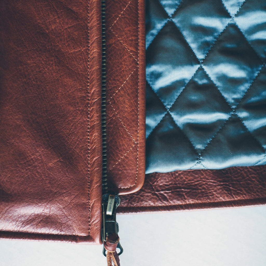 Men's The Moto Jacket in Whiskey