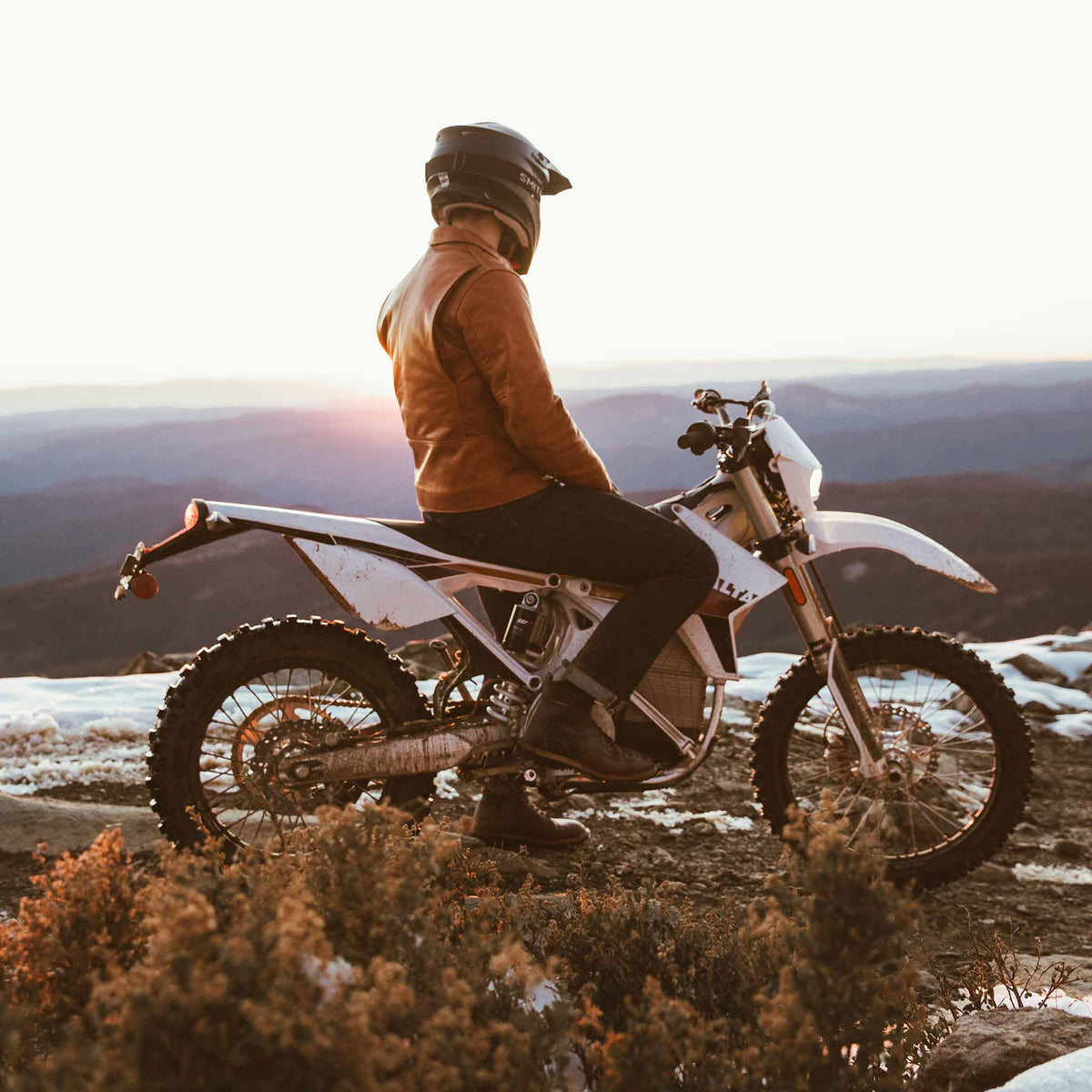 Men's The Moto Jacket in Whiskey
