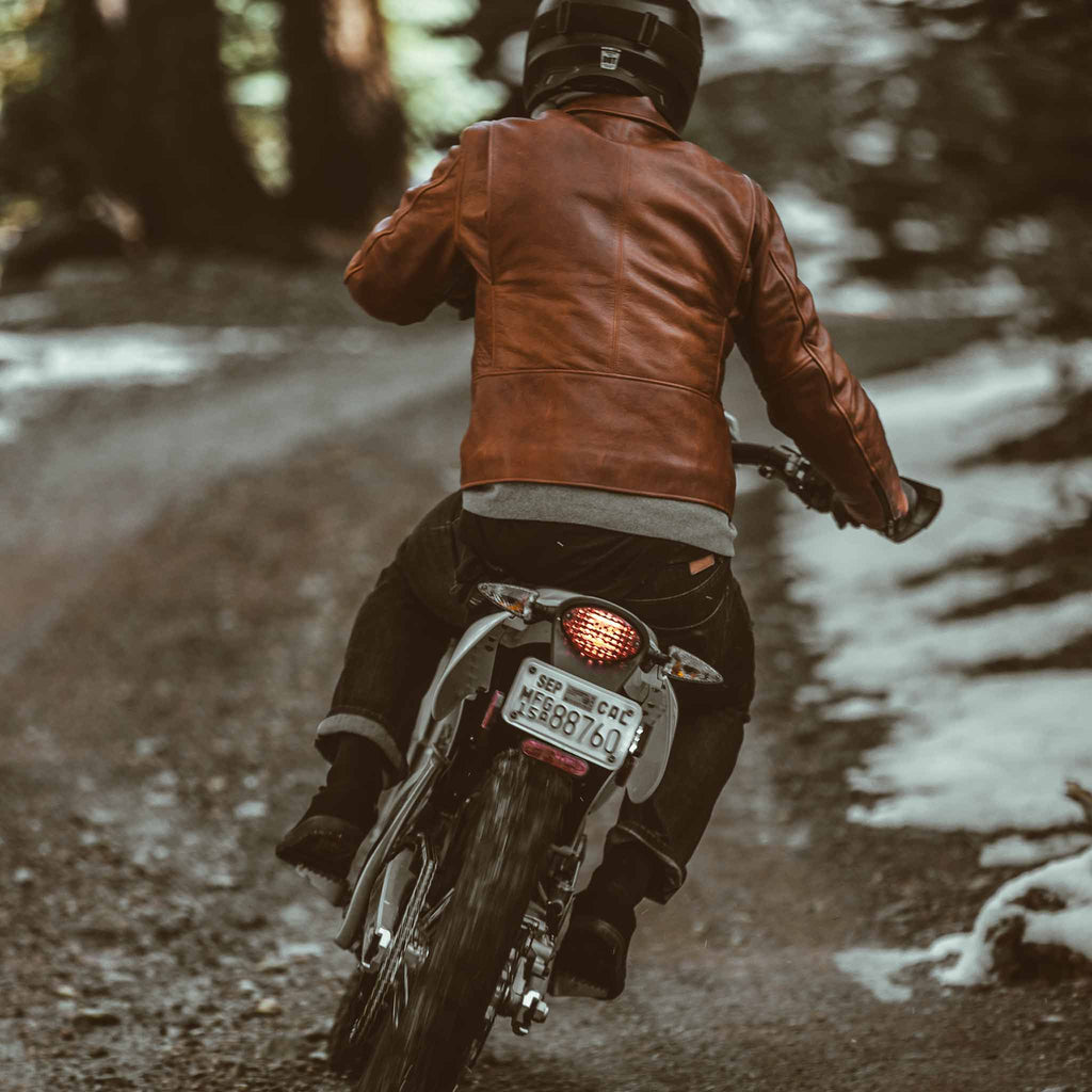 Men's The Moto Jacket in Whiskey