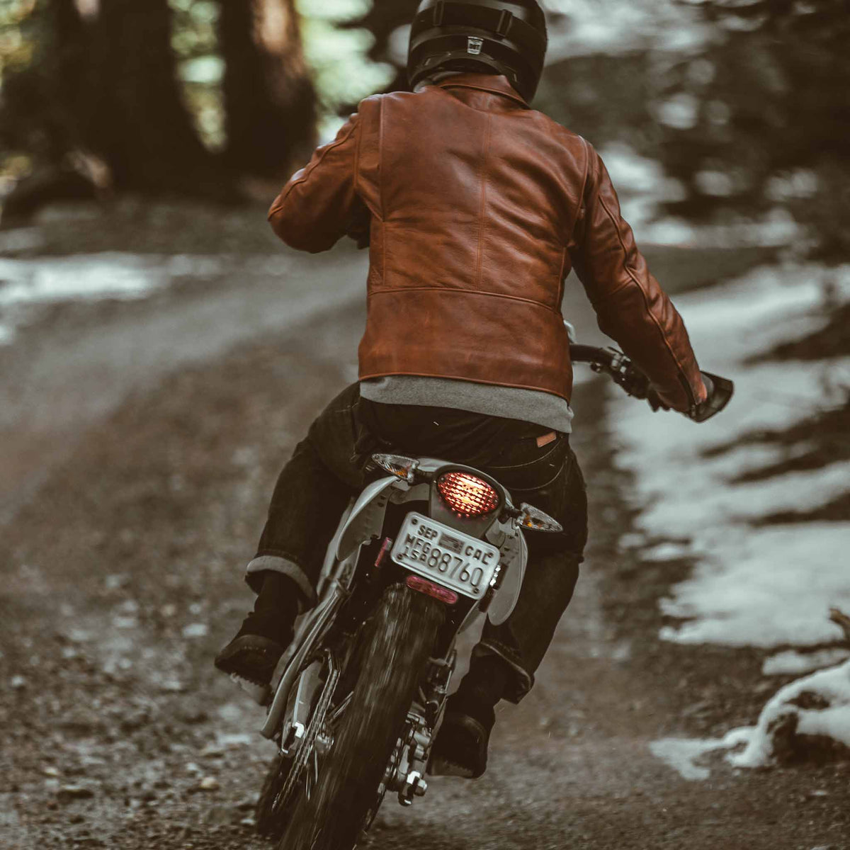 Men's The Moto Jacket in Whiskey