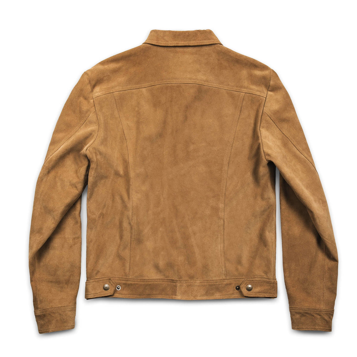 Men's The Long Haul Jacket in Sand Weatherproof Suede