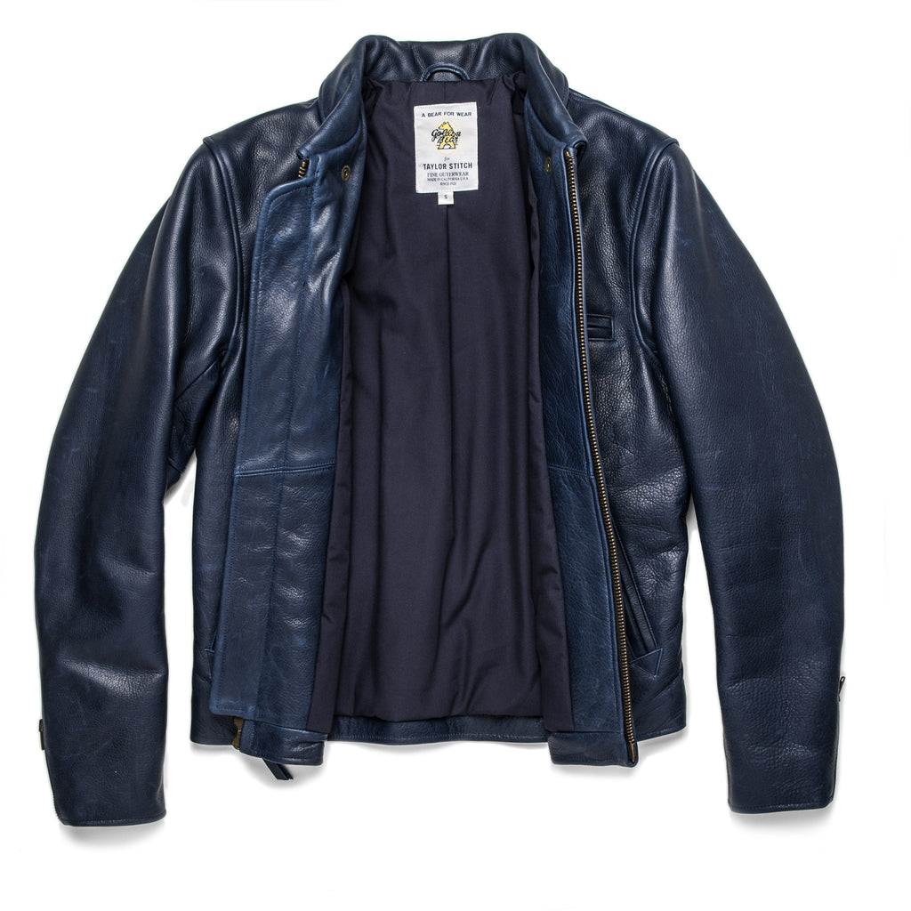 Men's The Moto Jacket in Midnight Steerhide